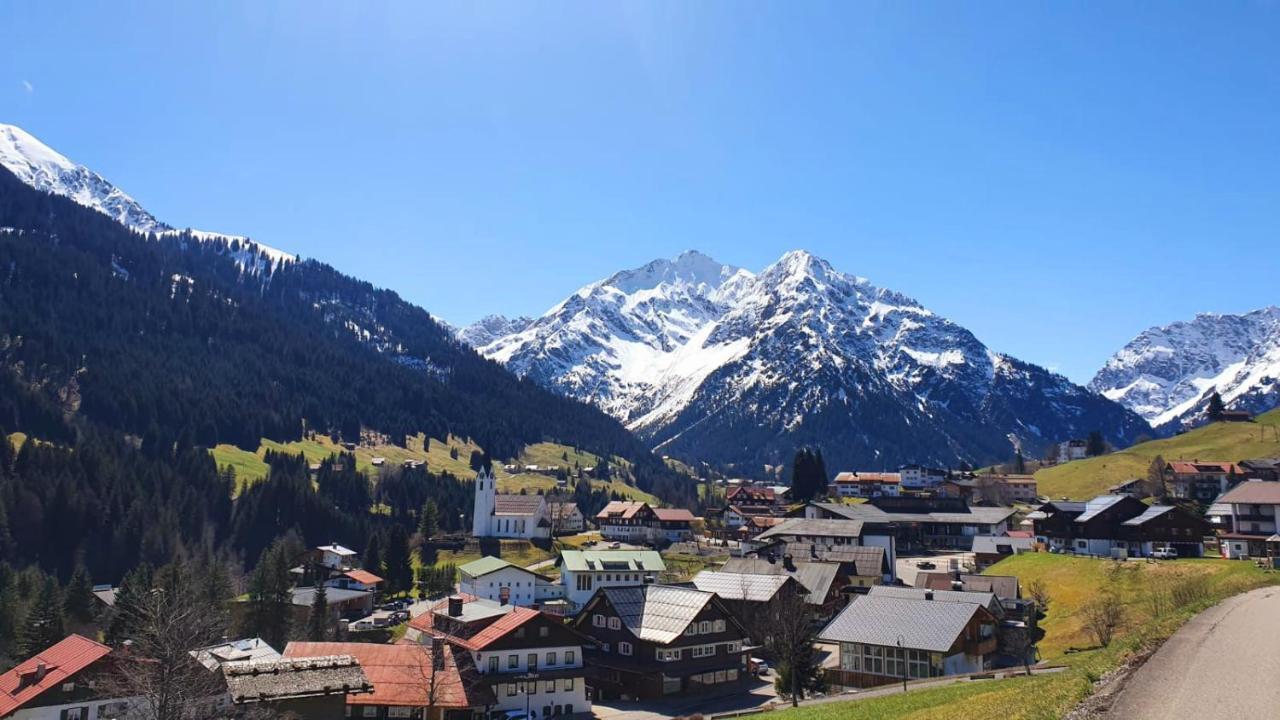 Bergjuwel Kleinwalsertal Hirschegg  Kültér fotó
